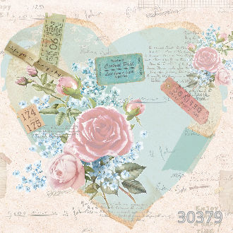 Коллаж с сердечком