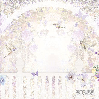 Утренняя цветочная арка