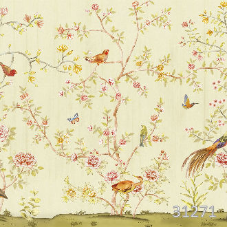 Chinese garden yellow