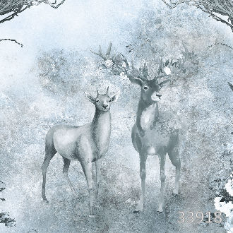Пара оленей