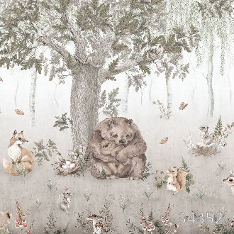 Медведица и медвежонок