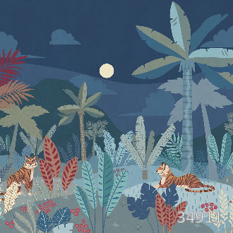 Tigers in the jungle